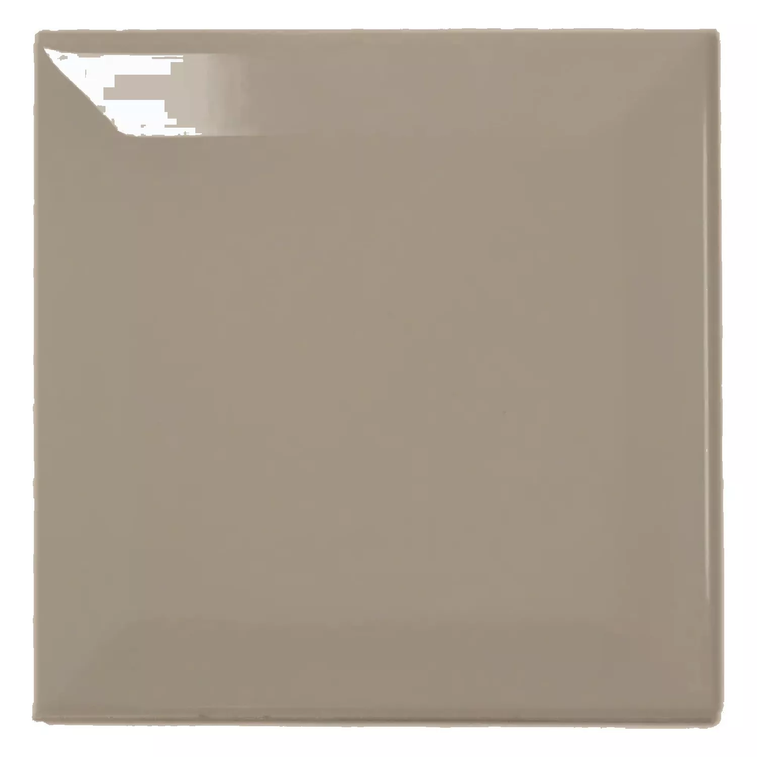 Metro flis Brun Glitrende 10x10 cm Fasett Catarina Mink