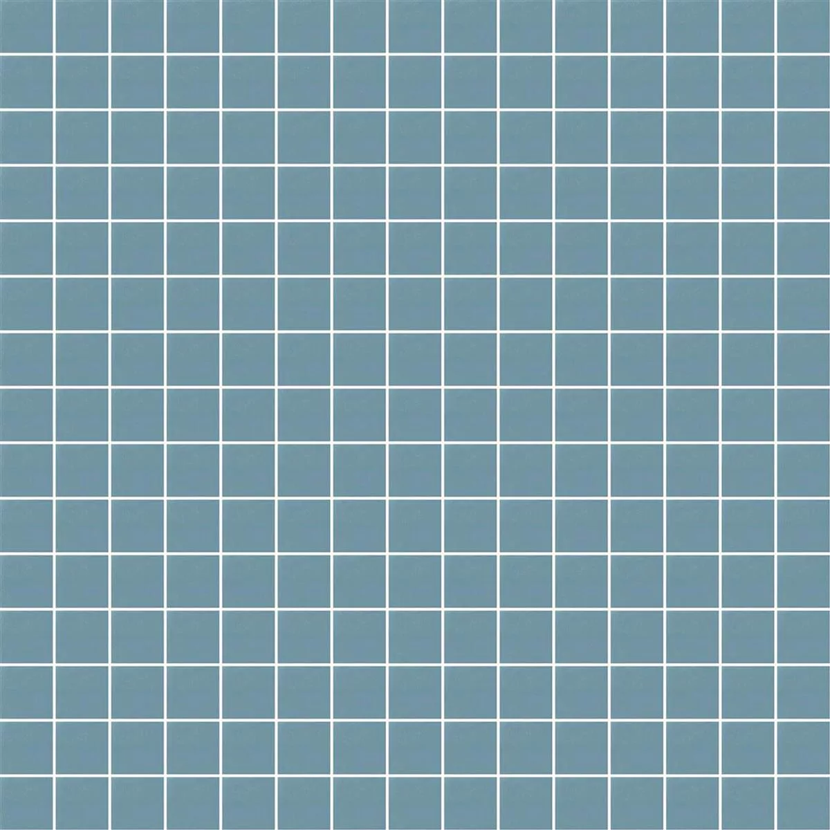 Glass Mosaikk Flis Trend-Vi Vitreo 143 Turkis 20x20mm 