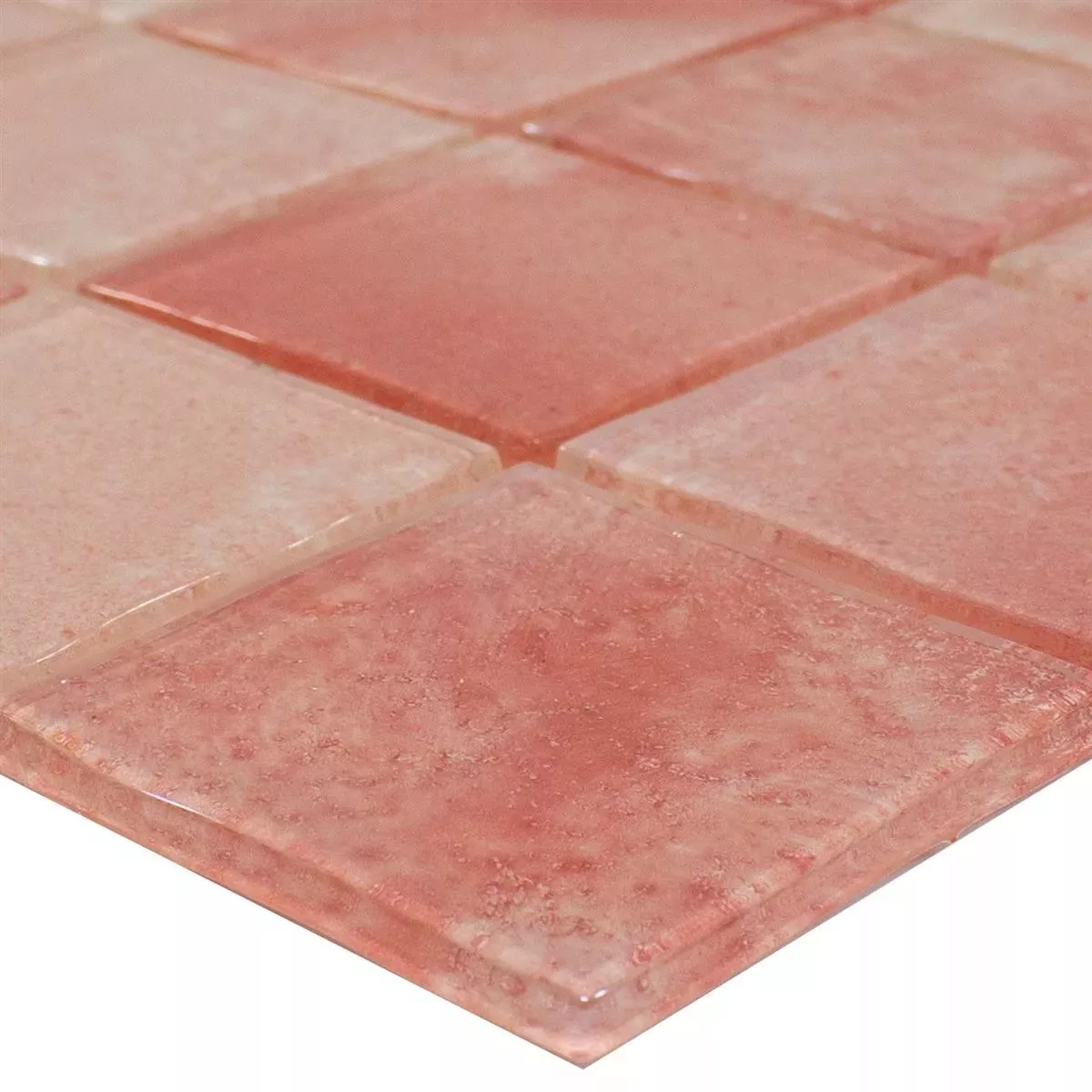 Mønster Glass Mosaikk Novigrad Rosa 48x48x4 mm