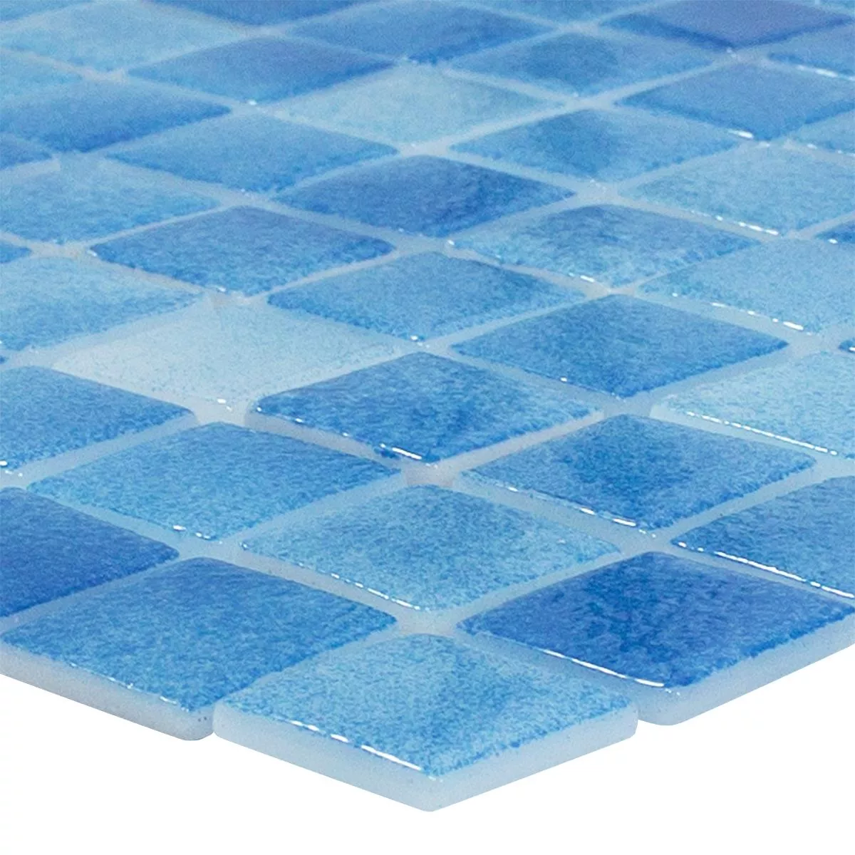 Glass Svømmebasseng Mosaikk Lagoona Havblått Glass Svømmebasseng Mosaikk Lagoona Havblått