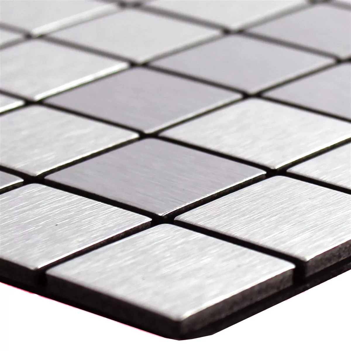 Metall Mosaikkfliser Wygon Selvklebende Sølv 25mm Metall Mosaikkfliser Wygon Selvklebende Sølv 25mm