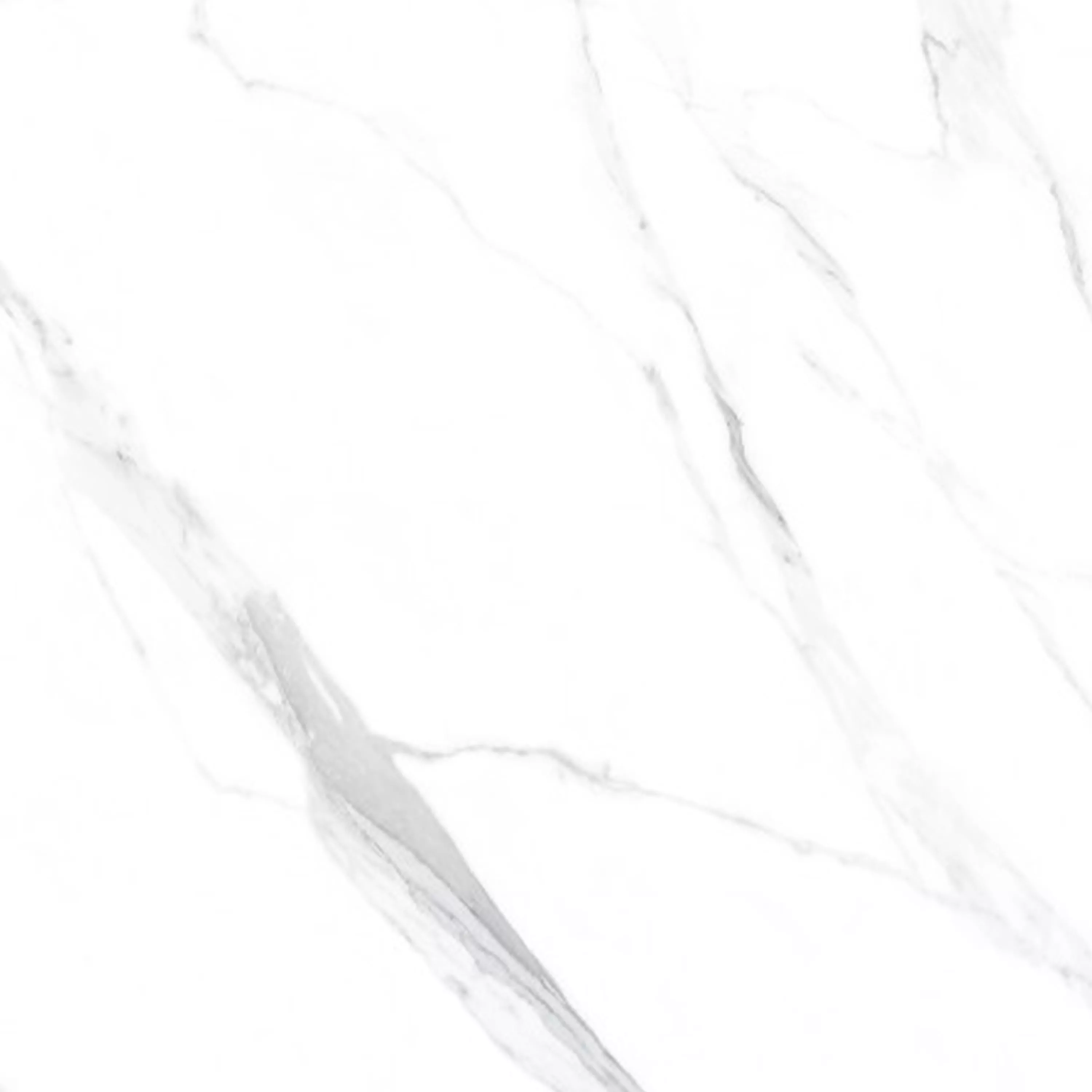 Gulvfliser Serenity Marmor Utseende Polert Hvit 60x60cm