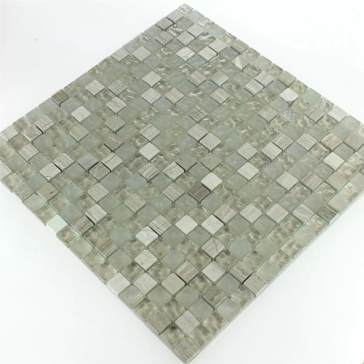 Mosaikkfliser Glass Marmor Burlywood Trommet