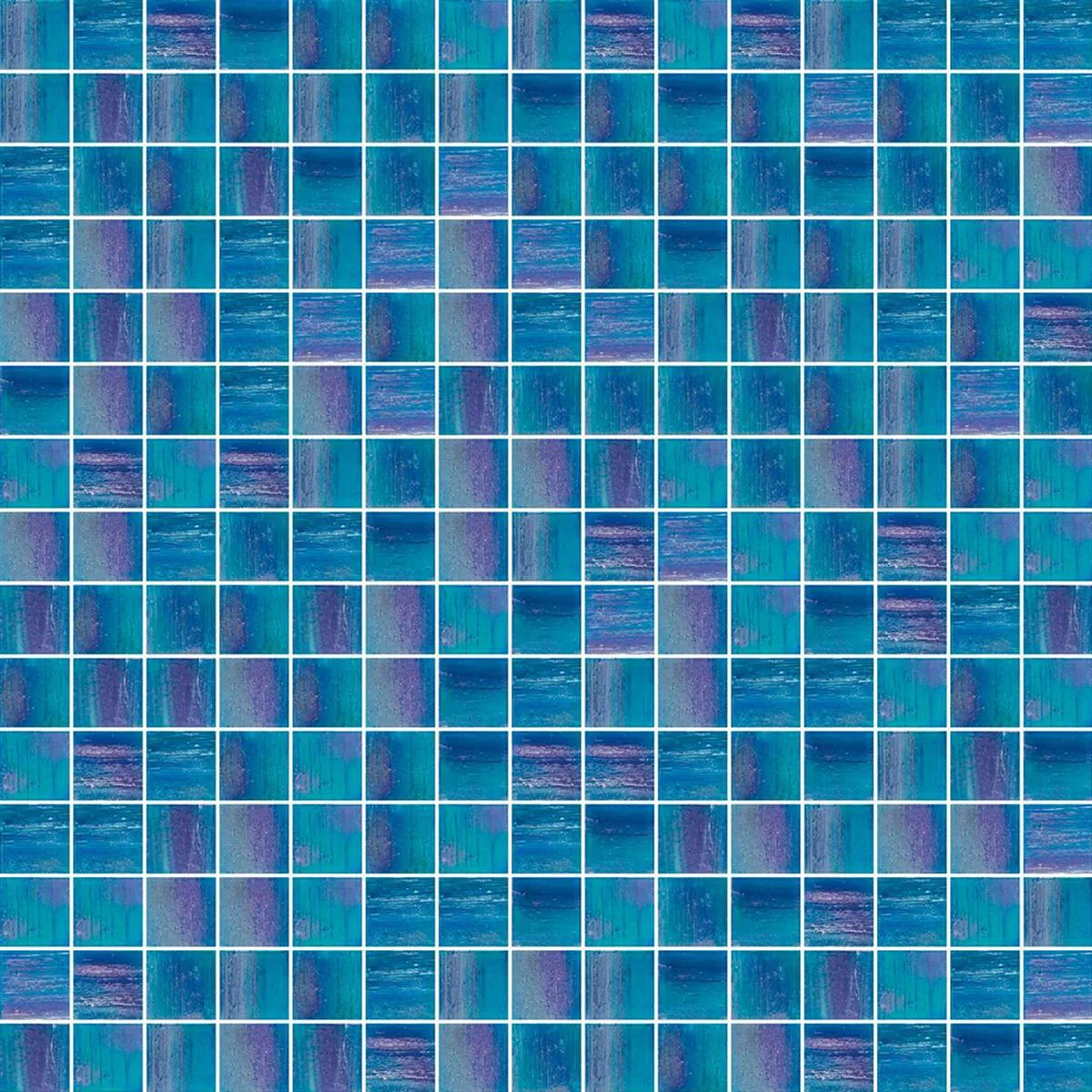 Glass Mosaikk Fliser Trend-Vi 844 Shining 20x20 mm