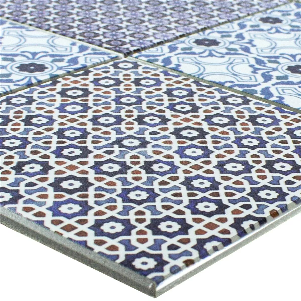 Vinyl Mosaikkfliser Selvklebende Poznan Blå Vinyl Mosaikkfliser Selvklebende Poznan Blå