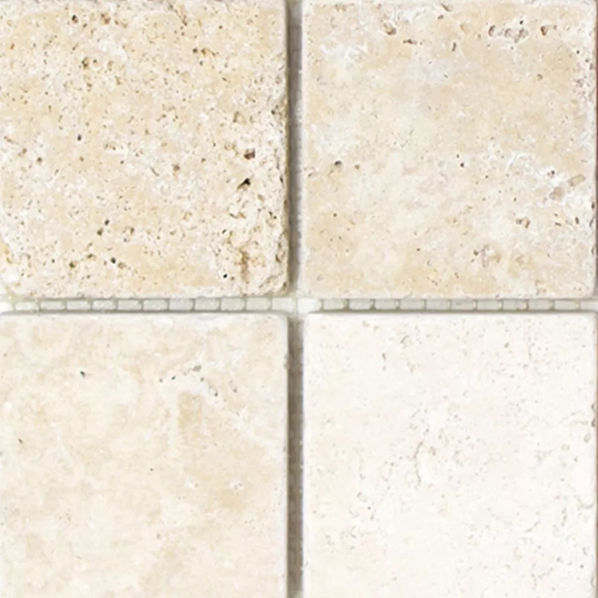 Mønster fra Mosaikkfliser Travertin Barga Beige 48