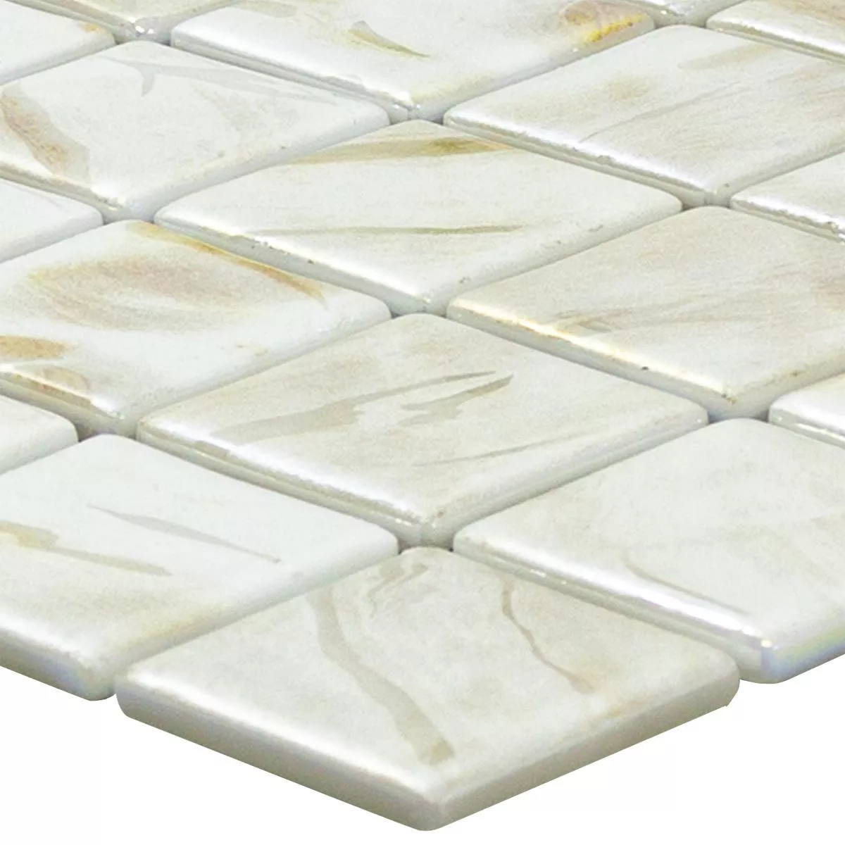 Glass Svømmebasseng Mosaikk Alassio Beige 38