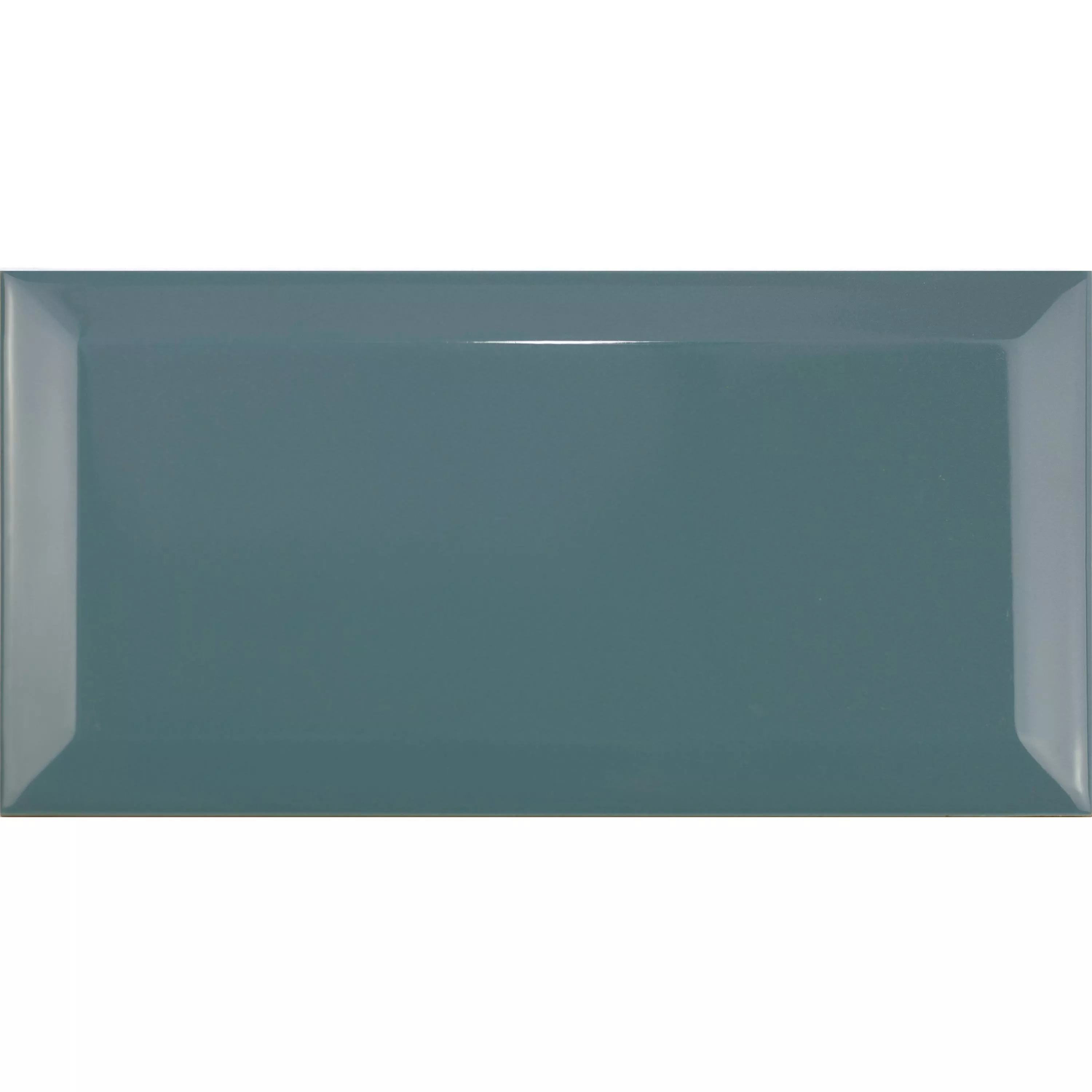 Metro Veggfliser Brussel Fasett 10x20x0,7cm Teal