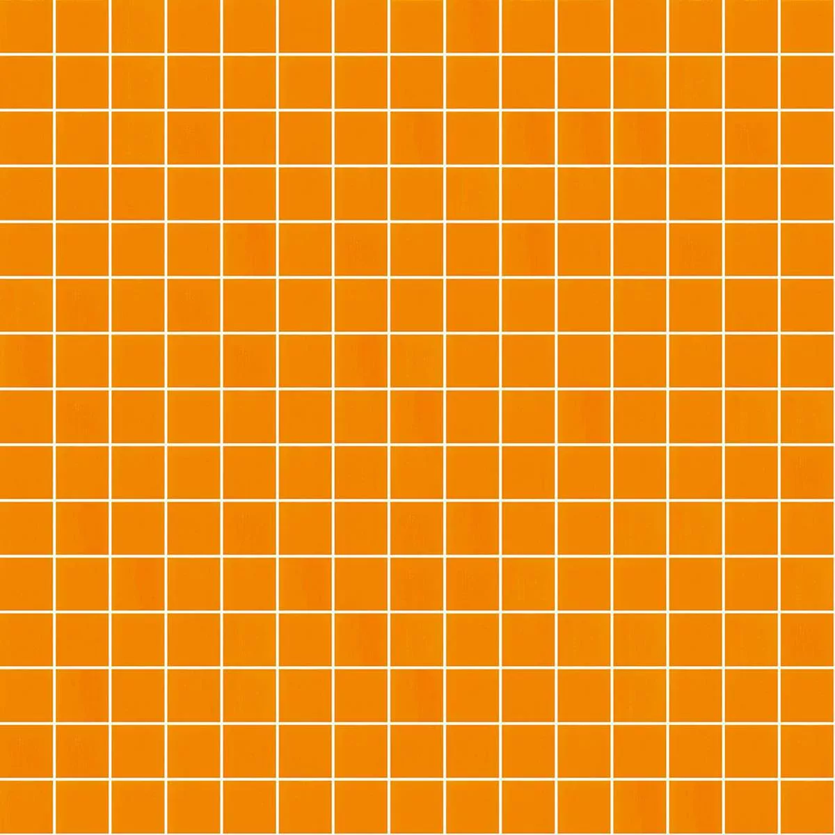 Glass Mosaikk Flis Trend-Vi Vitreo 203 Oransje 20x20mm