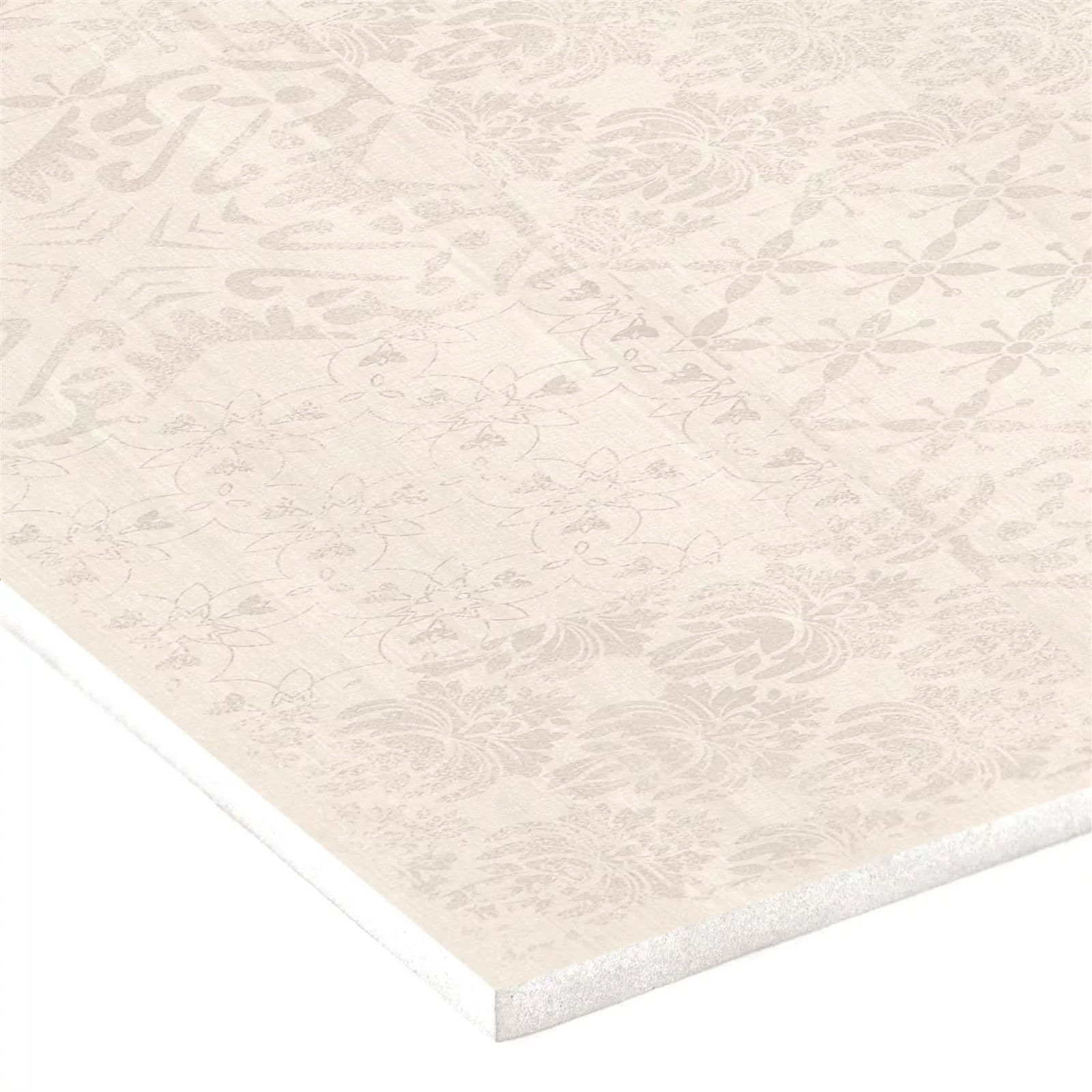 Mønster Veggfliser Abramson 30x60cm Frostet Beige Innredning