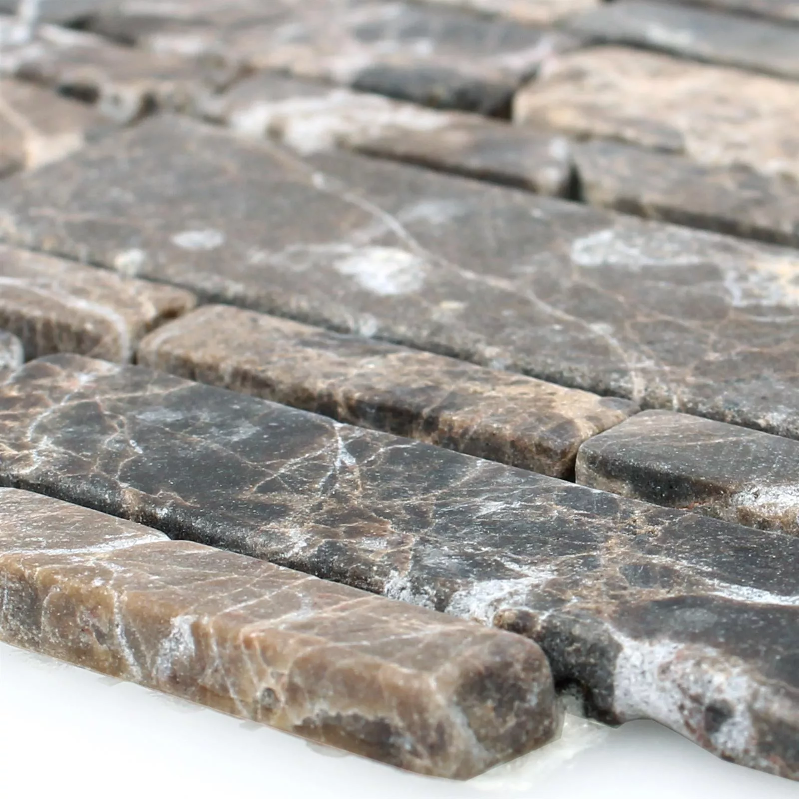 Mosaikkfliser Marmor Havel Brick Castanao Mosaikkfliser Marmor Havel Brick Castanao