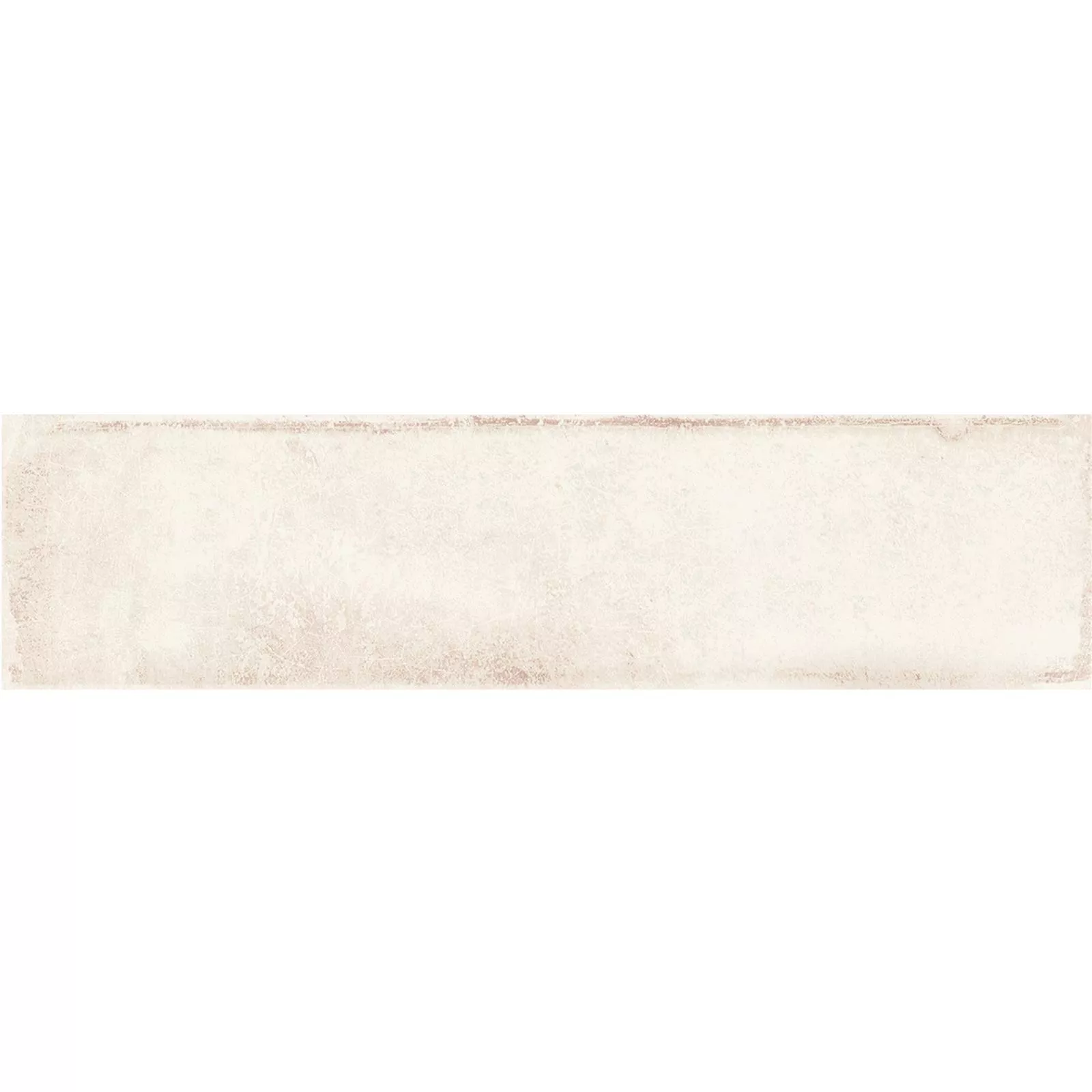 Veggfliser Maestro Bølgete Glitrende Krem 7,5x30cm