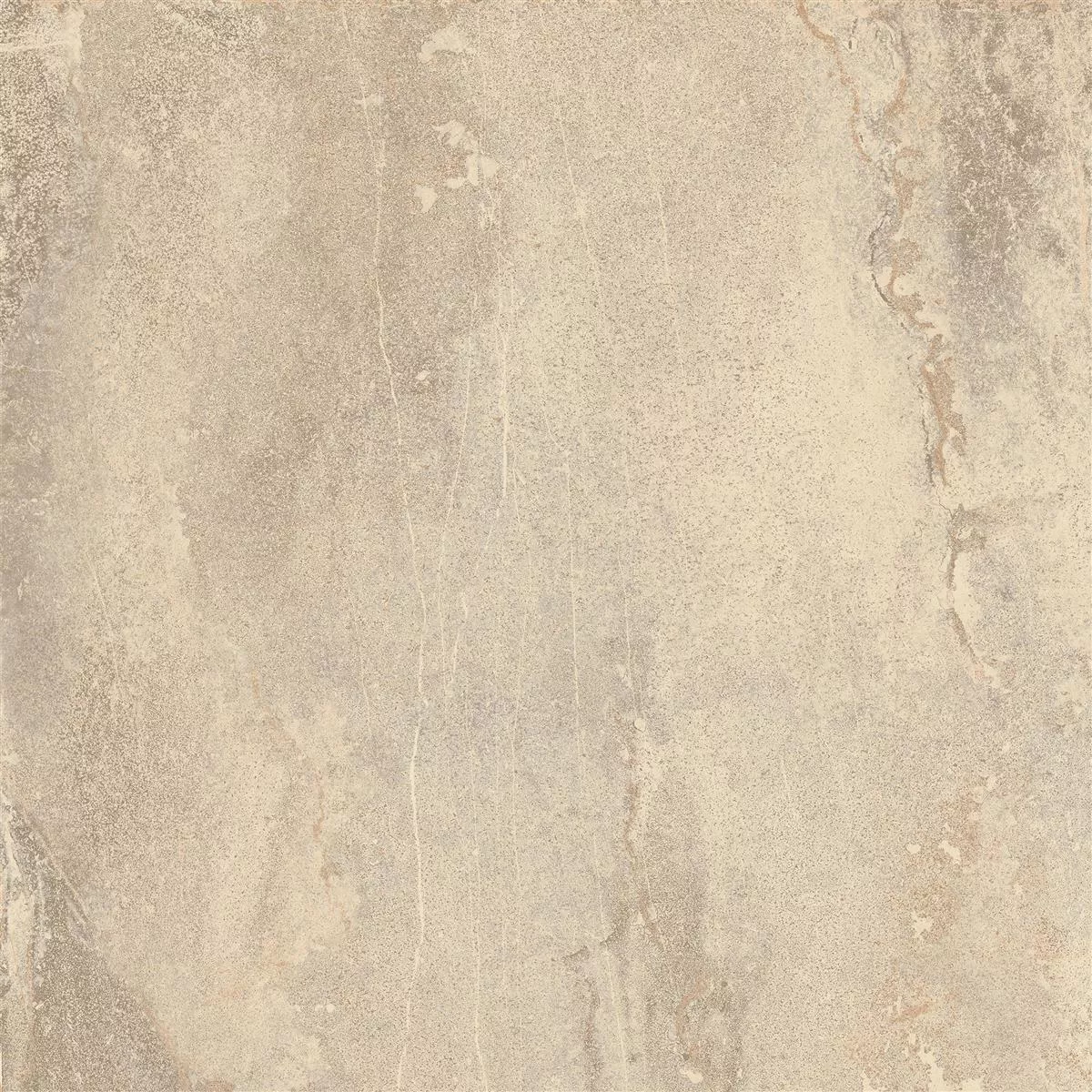 Mønster Gulvfliser Detmold Naturstein Utseende 60x60cm Beige