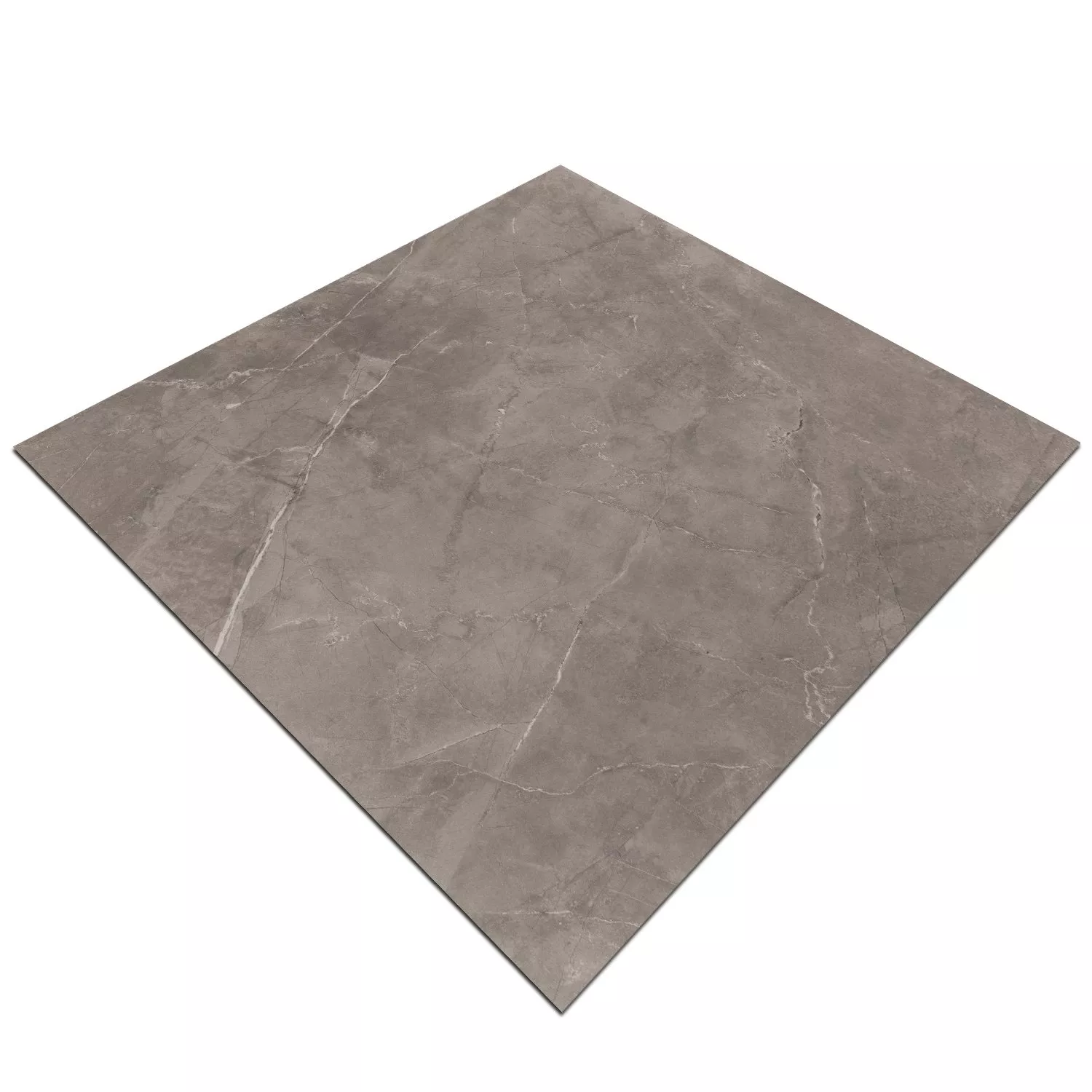 Mønster Gulvfliser Marmor Utseende Imperial Grey 80x80cm