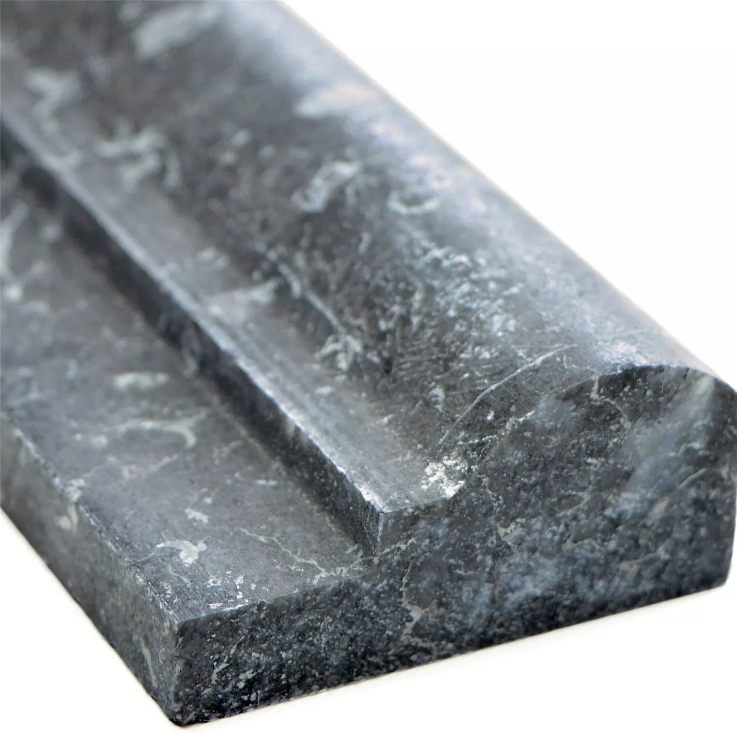Marmor Profil Naturstein Fliser Visso Nero Marmor Profil Naturstein Fliser Visso Nero