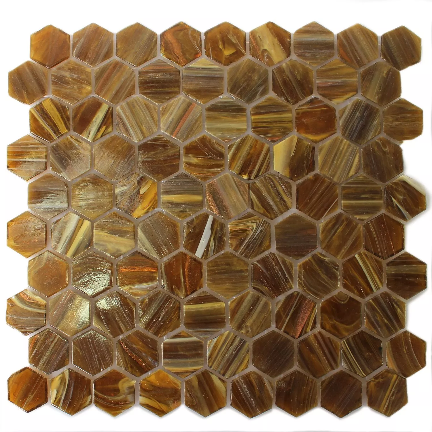 Mosaikkfliser Trend-Vi Glass Hexagonal 282