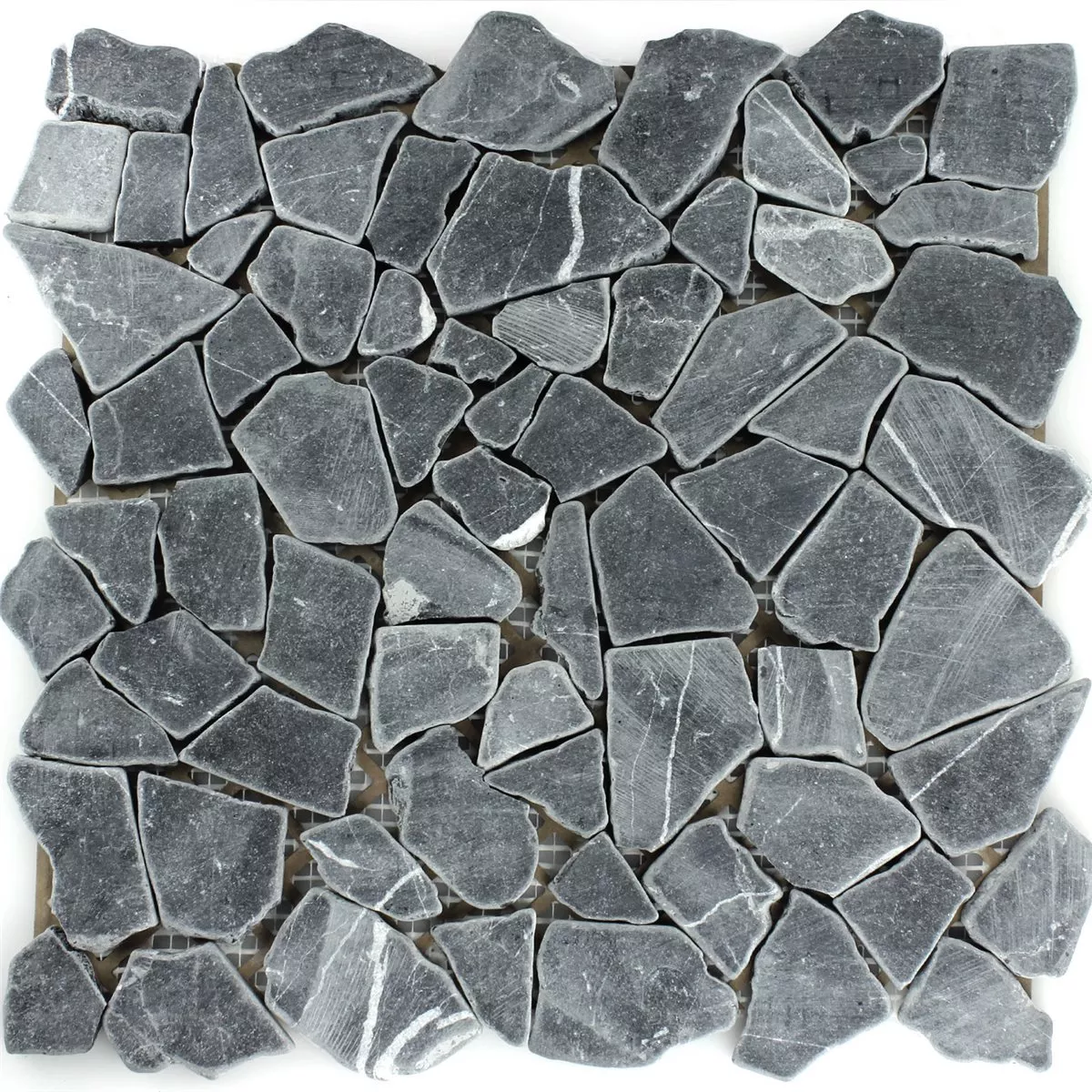 Mosaikkfliser Marmorbrudd Nero Carrara