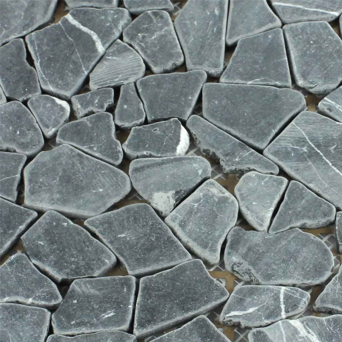 Mosaikkfliser Marmorbrudd Nero Carrara