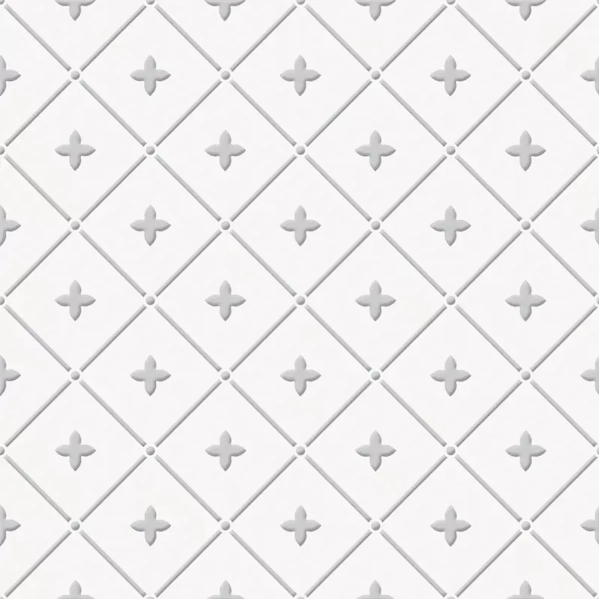 Skyros Grå Hvit 25x25 cm