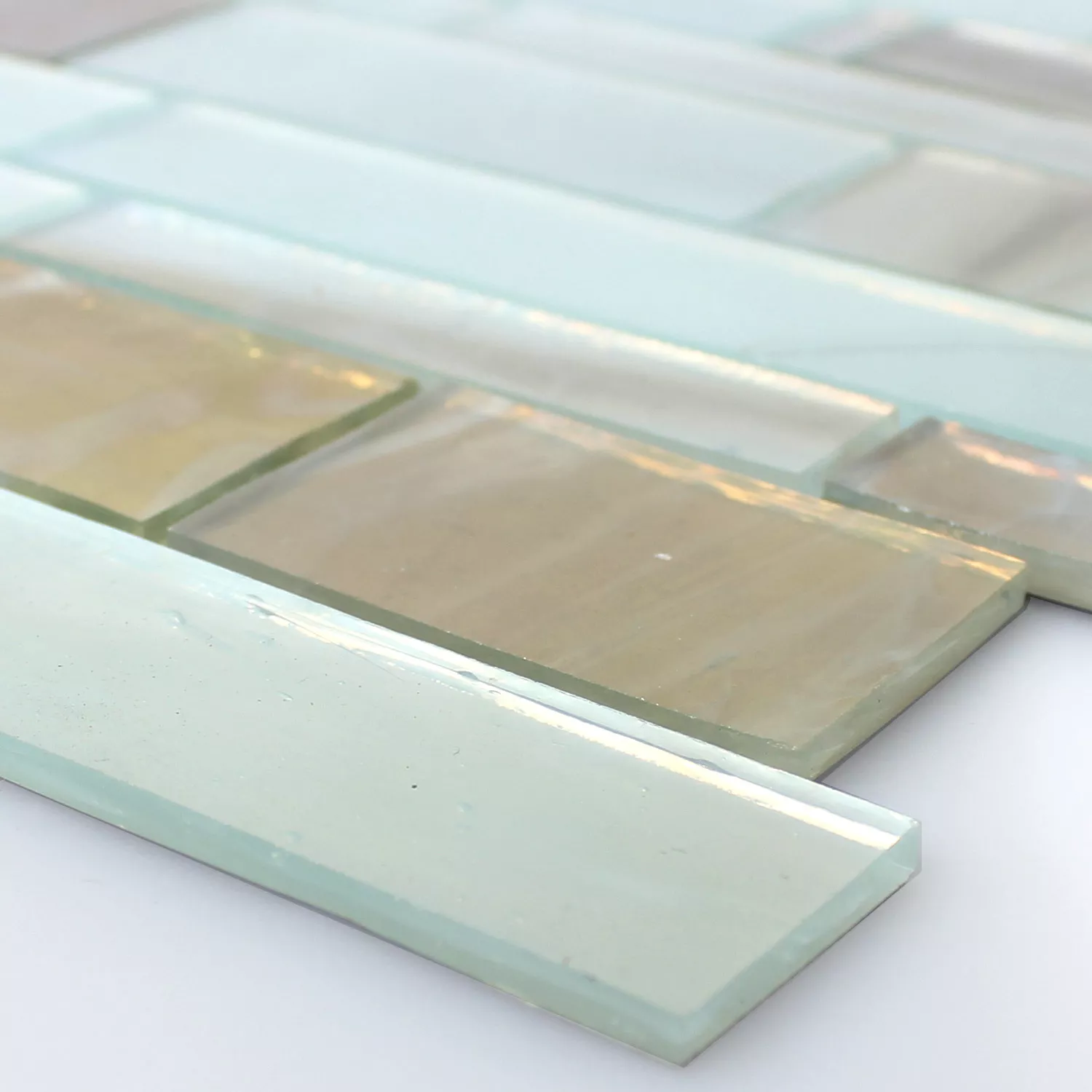 Mosaikkfliser Trend-Vi Glass Metropolis Opal