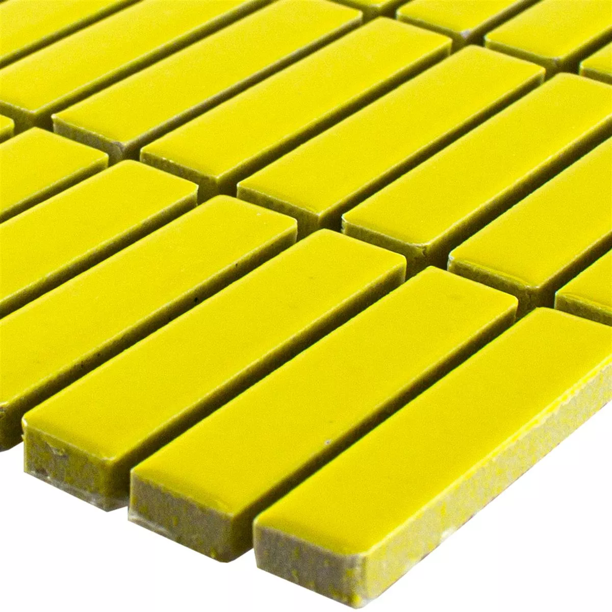 Keramikk Mosaikkfliser Maytown Gul Glitrende Keramikk Mosaikkfliser Maytown Gul Glitrende