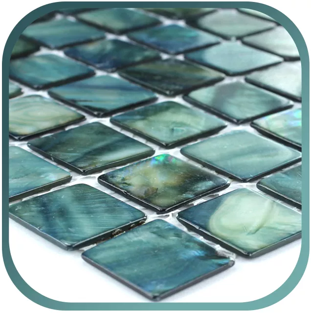 Glass Mother of Pearl Mosaic