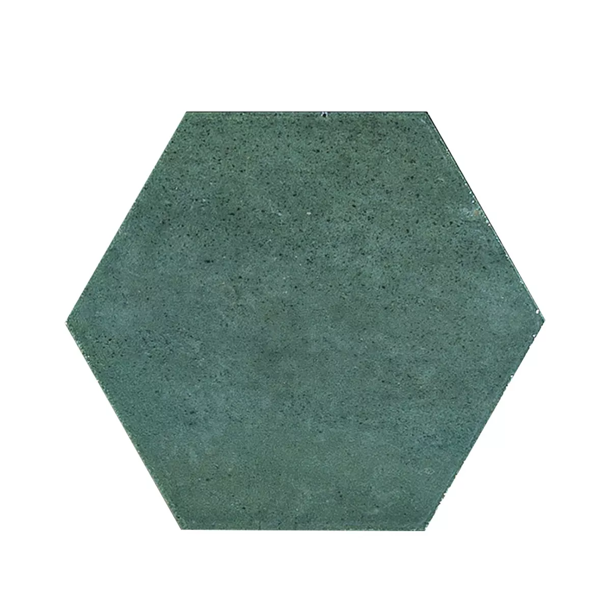 Lorino Grønn Glitrende Sekskant 18,2x21 cm