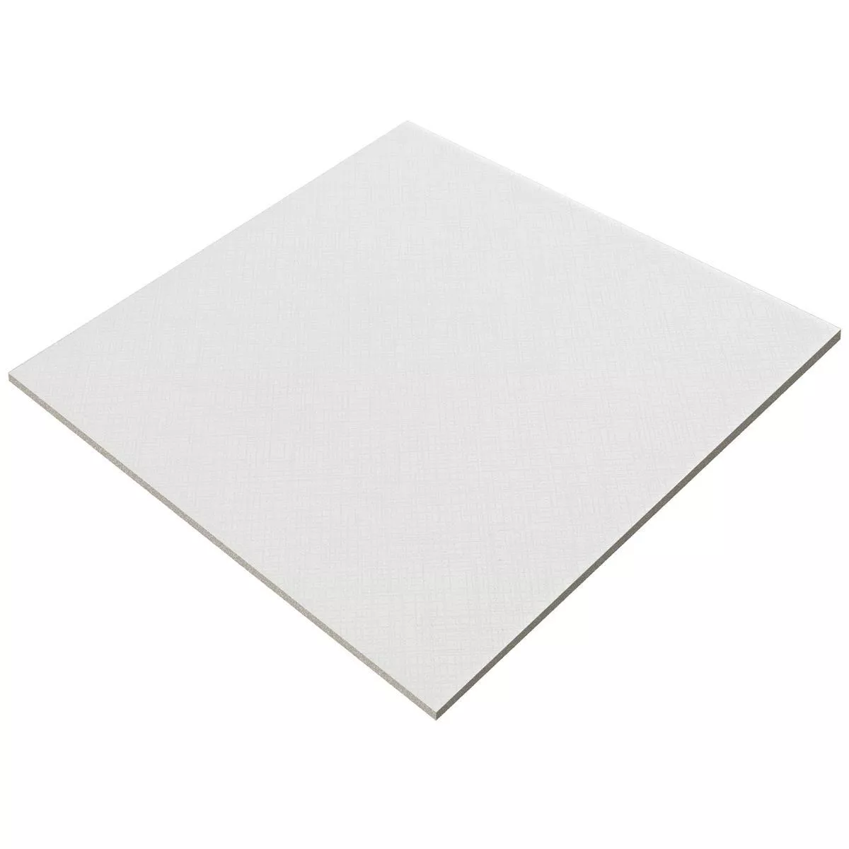 Gulvfliser Sement Utseende Wildflower Hvit Base Flis 18,5x18,5cm