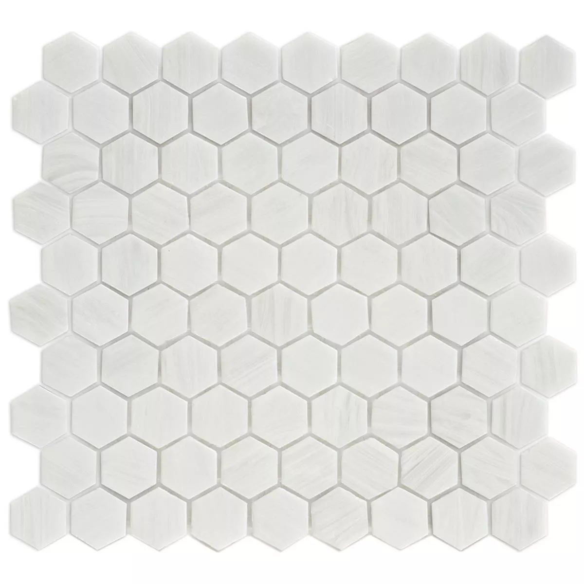 Glass Mosaikk Fliser Trend-Vi Hexagonal 280