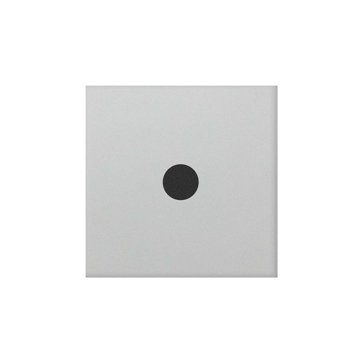 Porselens Steintøy Fliser Genexia Svart Hvit Decor 3 Rosone  4,6x4,6cm