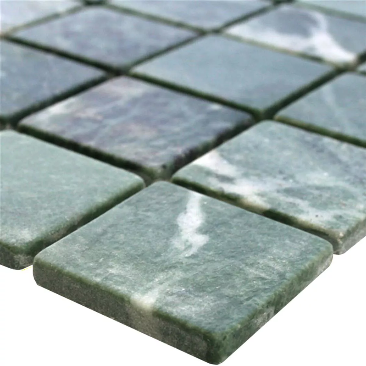 Mosaikkfliser Marmor 48x48x8mm Verde