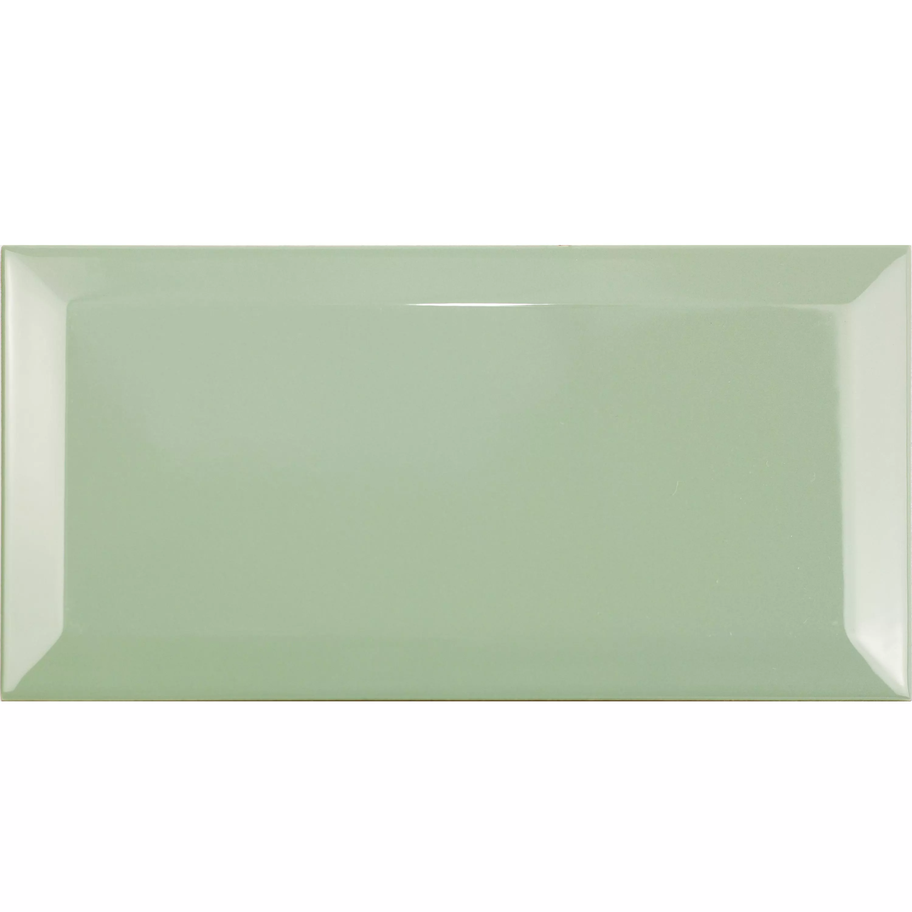 Metro Veggfliser Brussel Fasett 10x20x0,7cm Verde Metro Veggfliser Brussel Fasett 10x20x0,7cm Verde