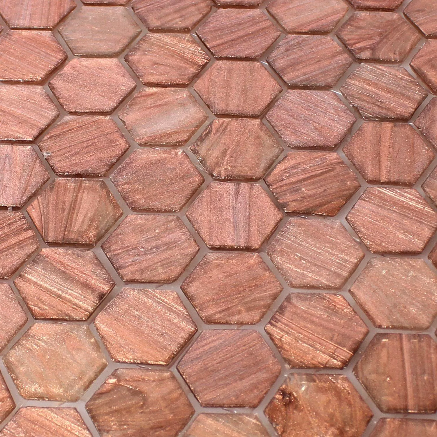 Mosaikkfliser Trend-Vi Glass Hexagonal 222