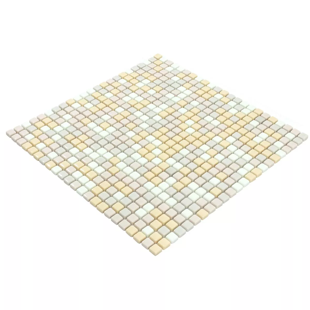 Glass Mosaikk Fliser Delight Krem Mix