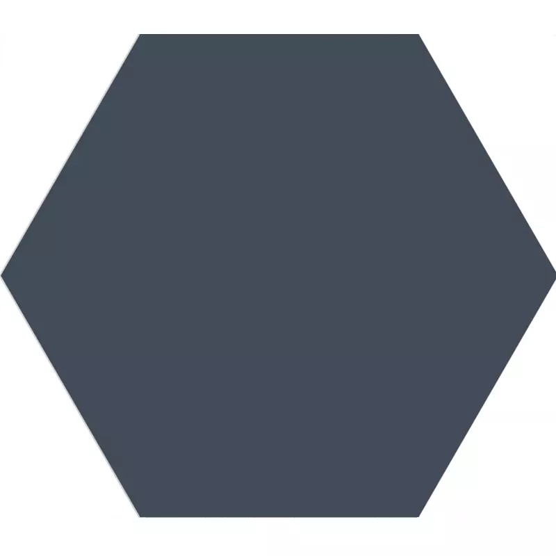 Gulvfliser Loire Blå Sekskant Strukturert 23x27 cm