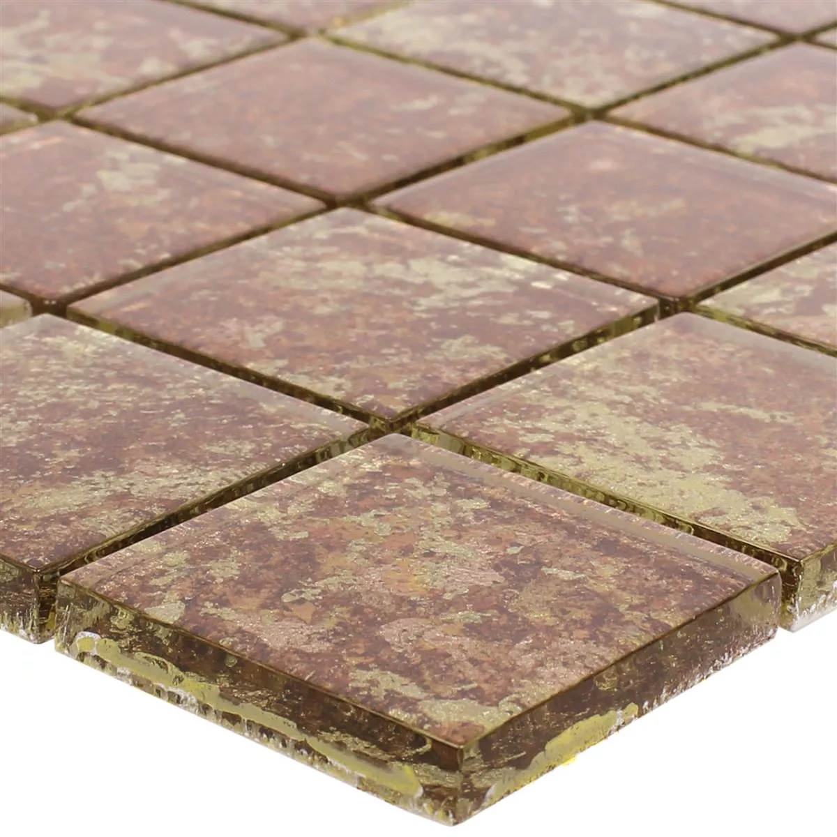 Mønster fra Glass Mosaikk Fliser Pueblo Rustikk Gul Oransje