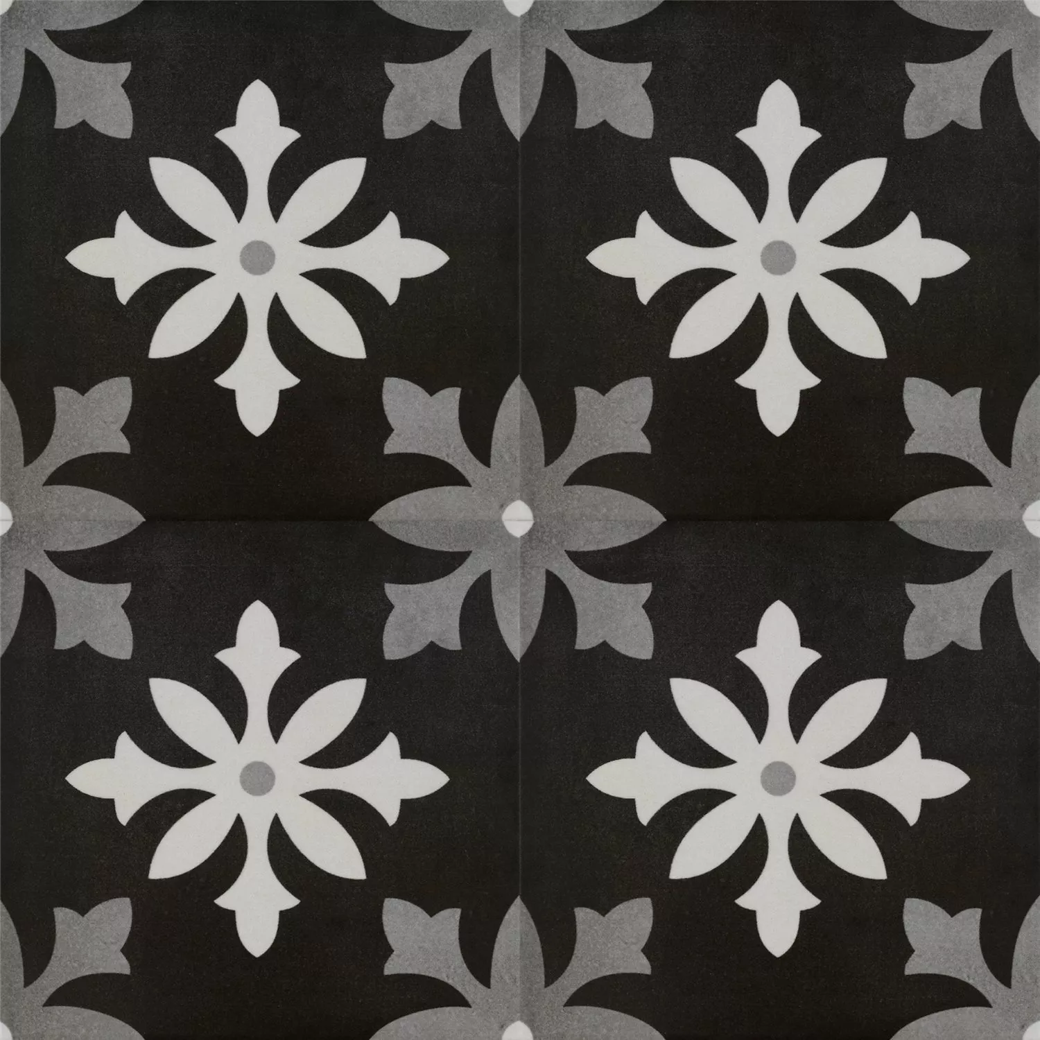 Mønster Sement Fliser Utseende Gotik Tacca 22,3x22,3cm