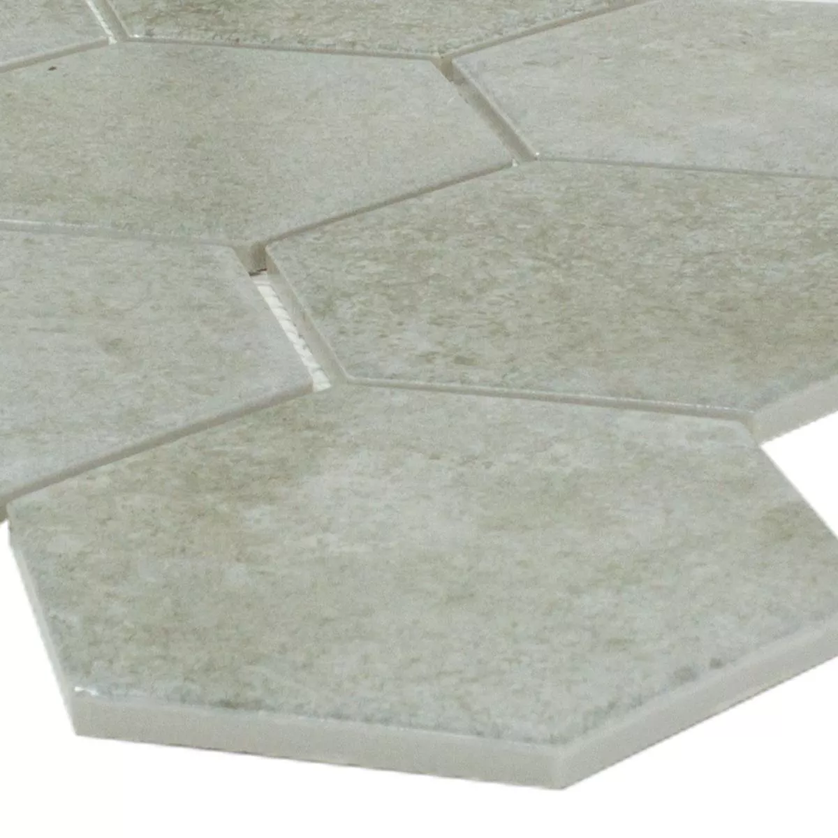Naturstein Mosaikkfliser Hanoi Sekskant Beige Naturstein Mosaikkfliser Hanoi Sekskant Beige
