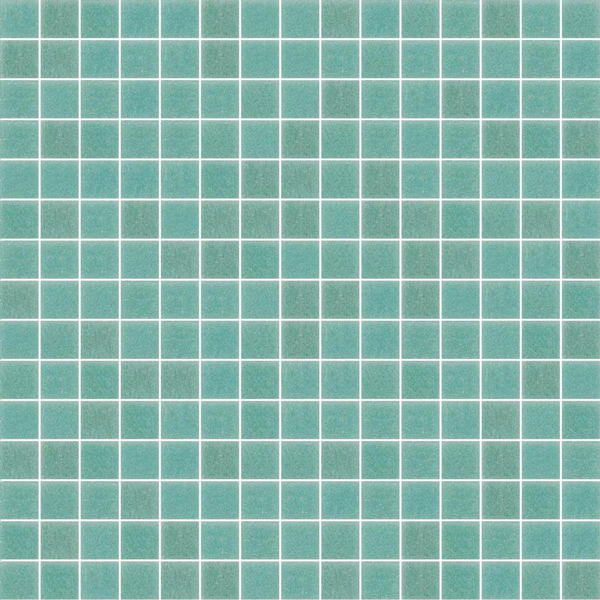Glass Mosaikk Flis Trend-Vi Vitreo 140 Turkis 20x20mm