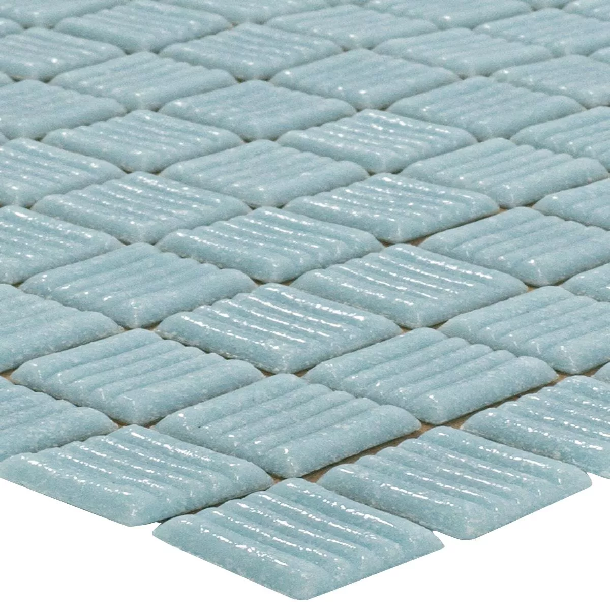 Glass Svømmebasseng Mosaikk Agata Lyse Blå Glass Svømmebasseng Mosaikk Agata Lyse Blå