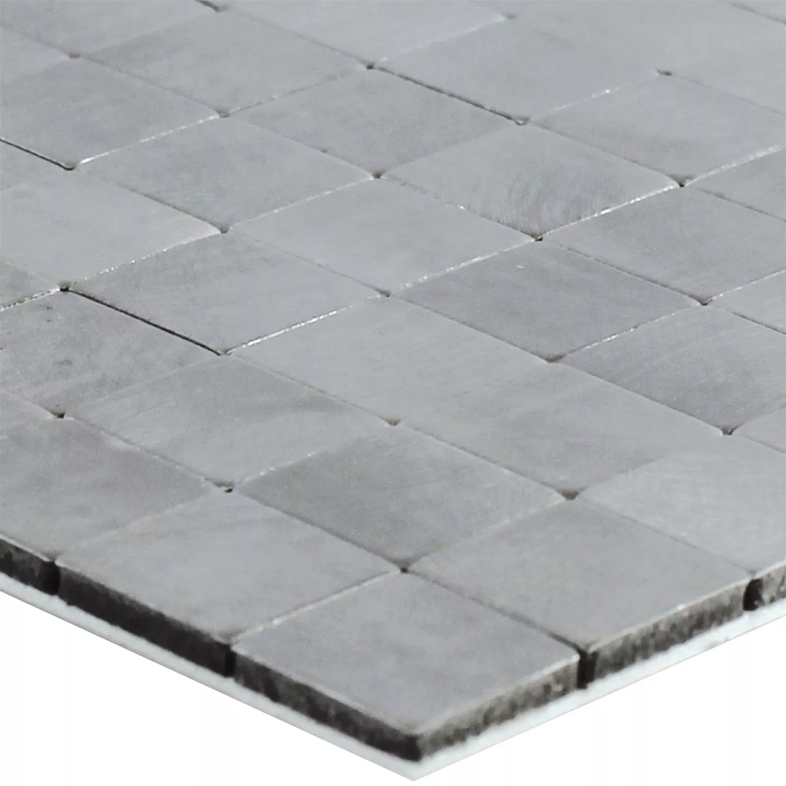 Metall Mosaikkfliser Alice Sølv Selvklebende Metall Mosaikkfliser Alice Sølv Selvklebende