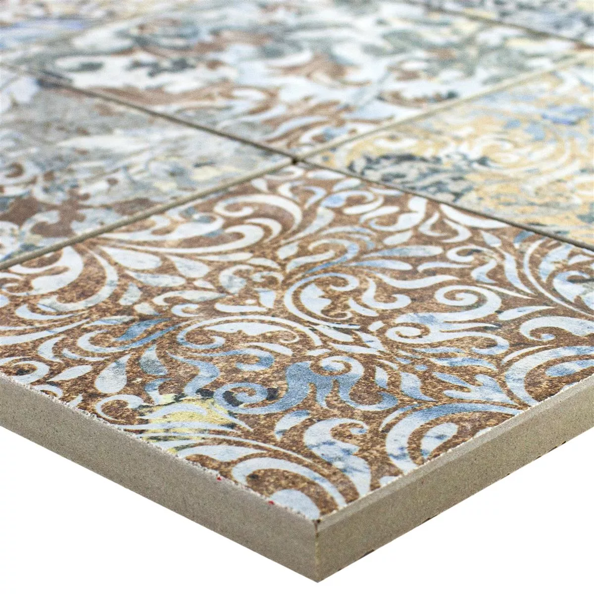 Keramisk Mosaikk Fliser Patchwork Farget 95x95mm Keramisk Mosaikk Fliser Patchwork Farget 95x95mm