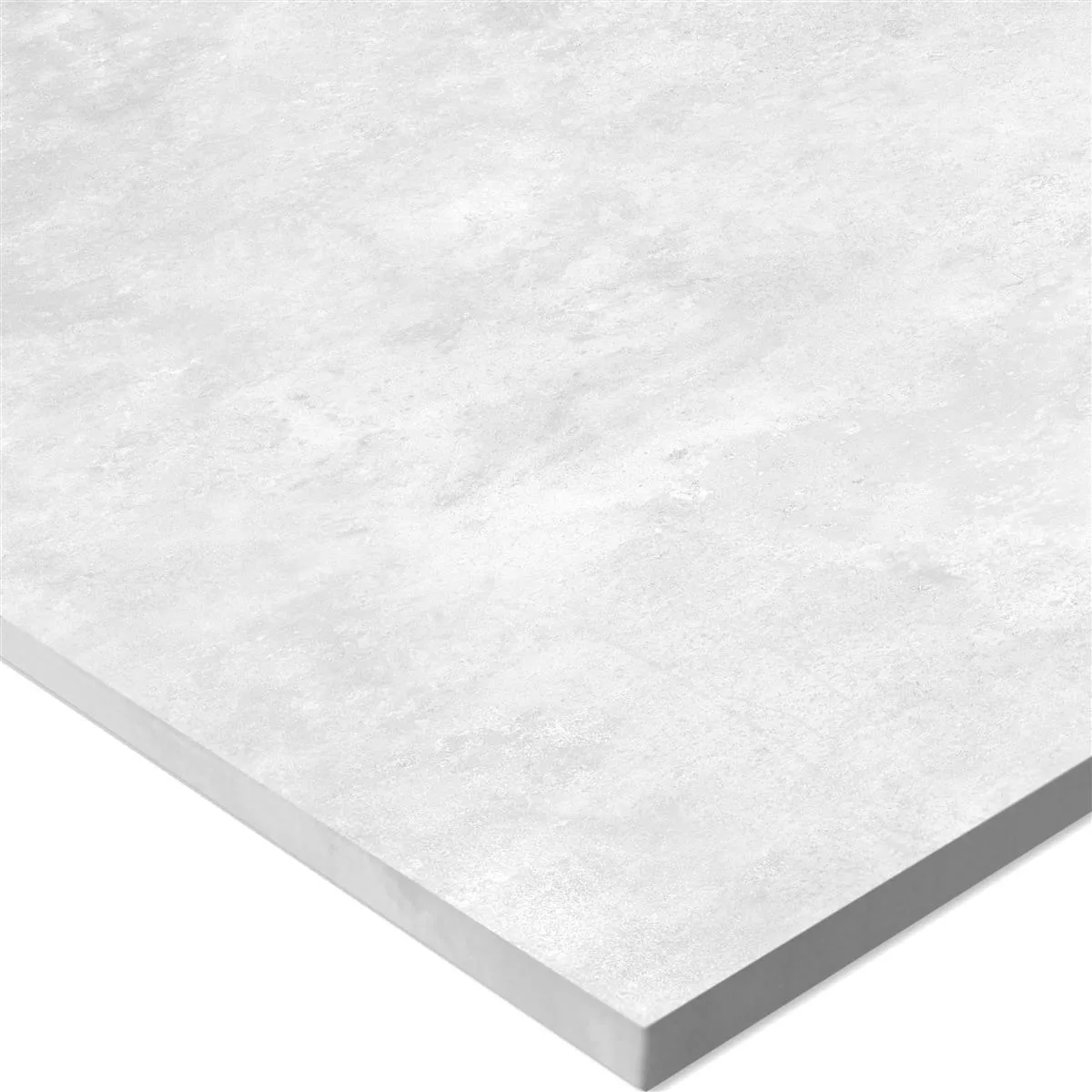 Mønster Gulvflis Illusion Metall Utseende Lappato Hvit 30x60cm