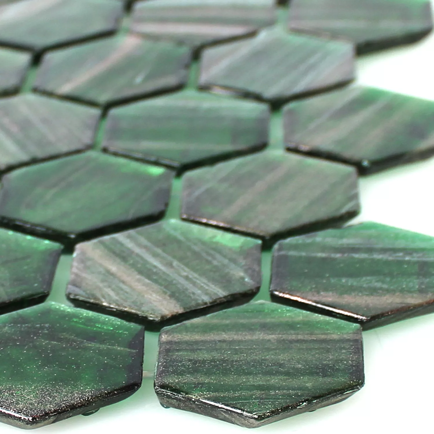 Mosaikkfliser Trend-Vi Glass Hexagonal 236