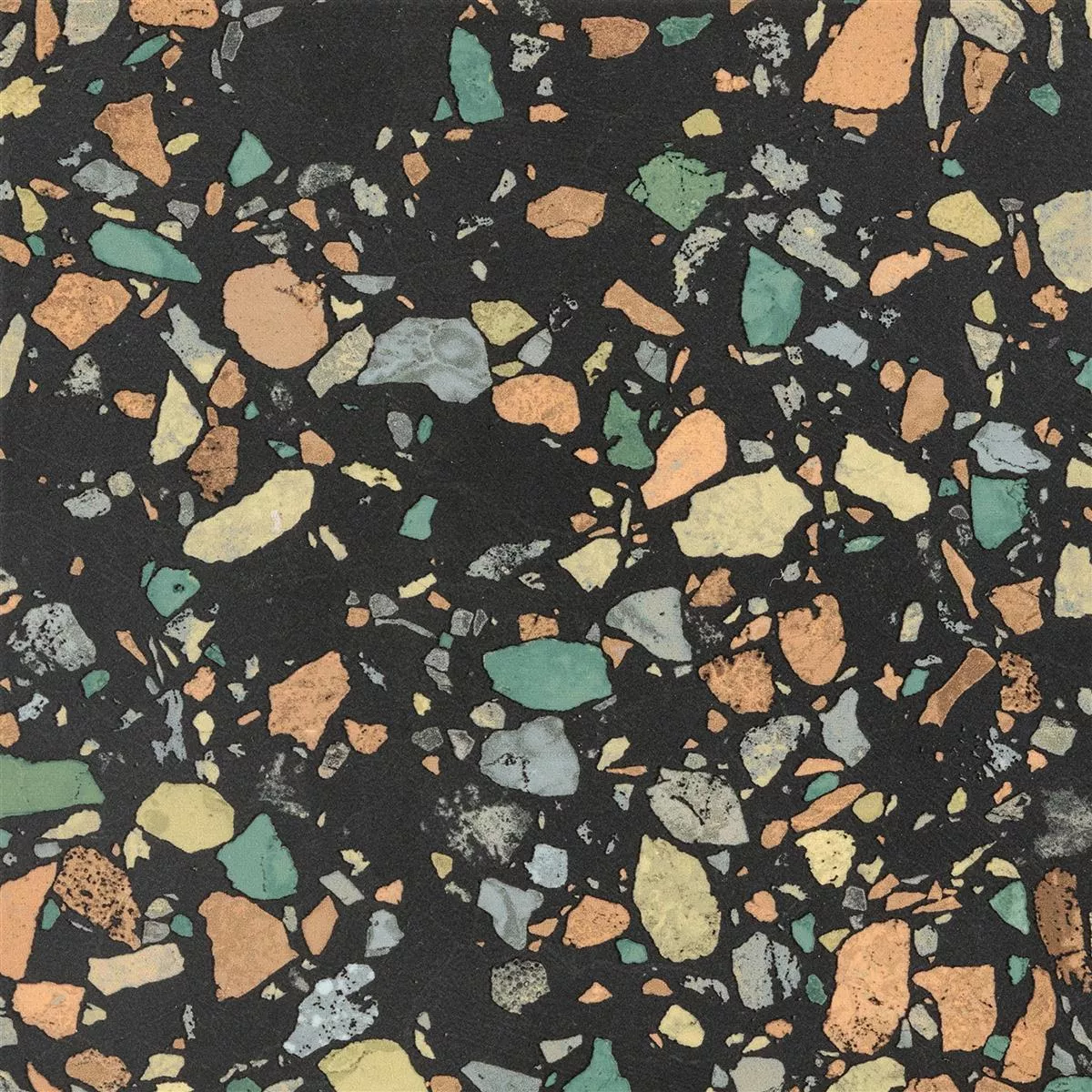 Gulvfliser Liberty Farget Svart 18,5x18,5cm