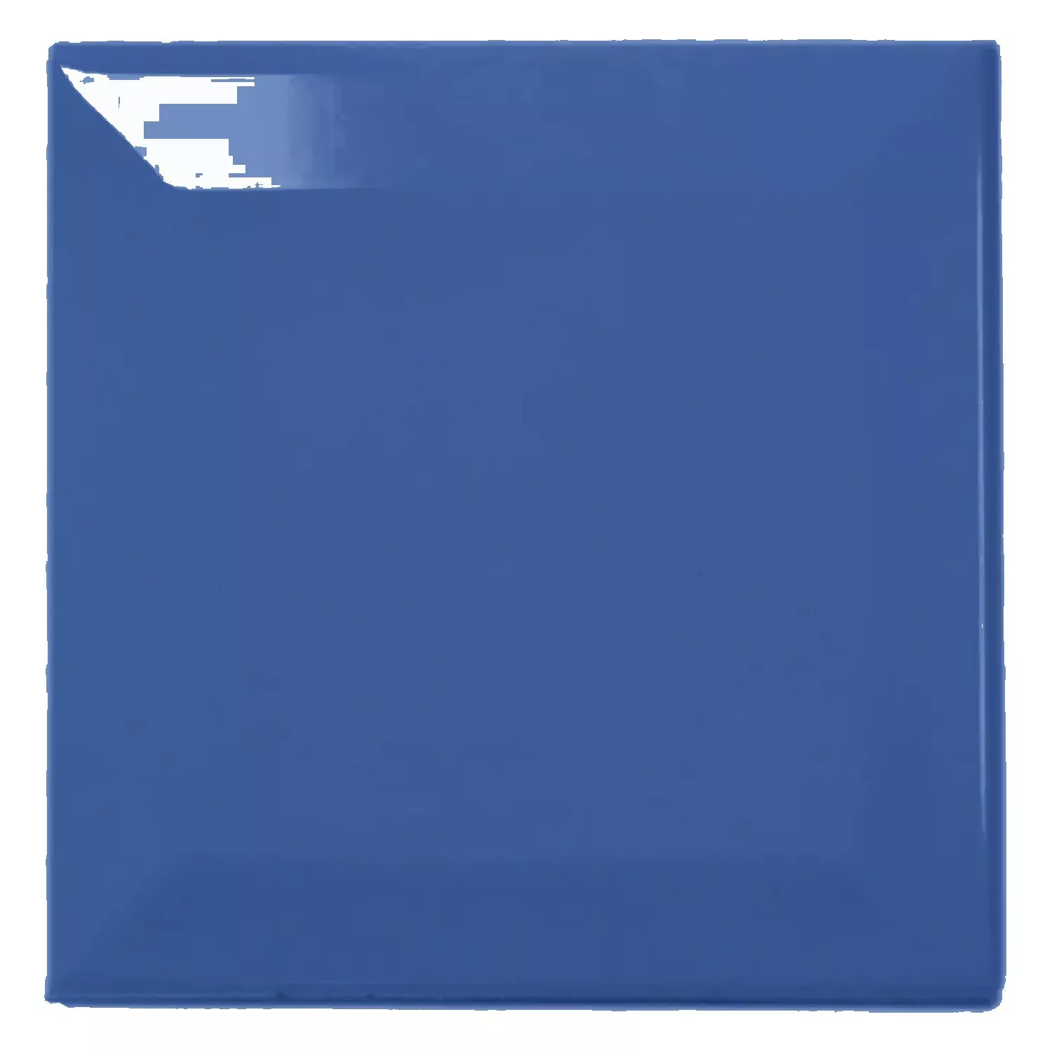 Metro flis Blå Glitrende 10x10 cm Fasett Catarina Mar