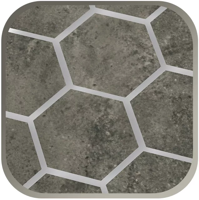 Mosaikkglasert Mosaikkglasert