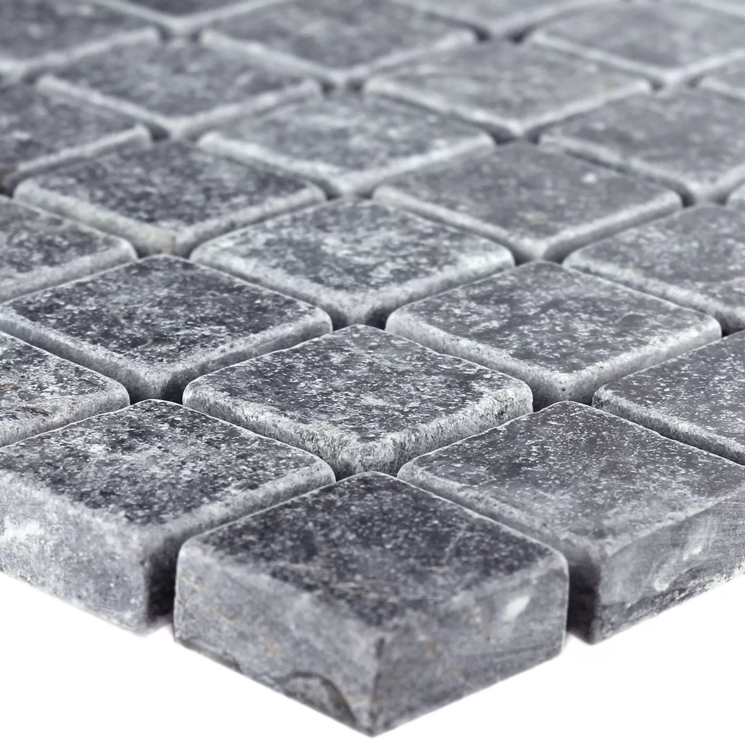 Mosaikkfliser Marmor Visso Nero 23 Mosaikkfliser Marmor Visso Nero 23