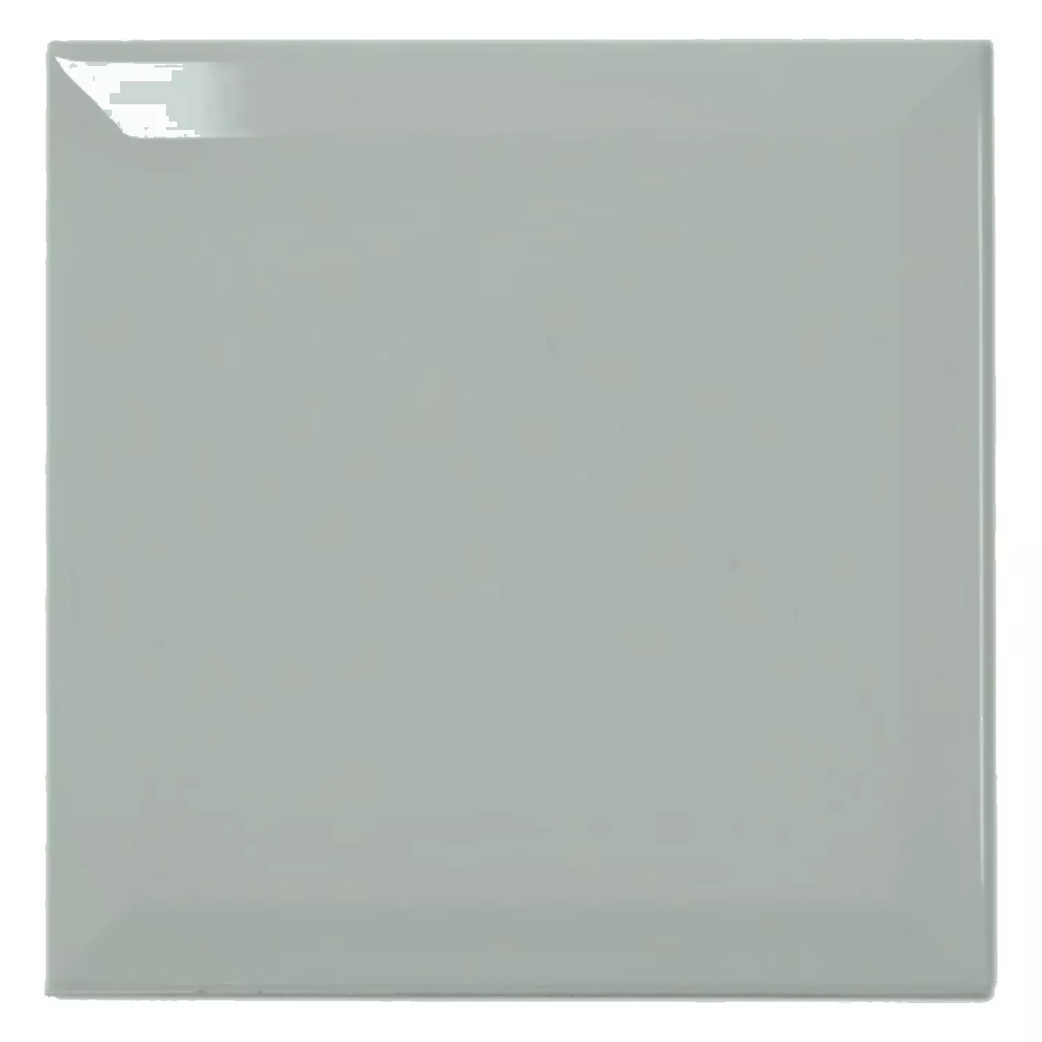 Metro flis Grønn Glitrende 15x15 cm Fasett Eris Alga