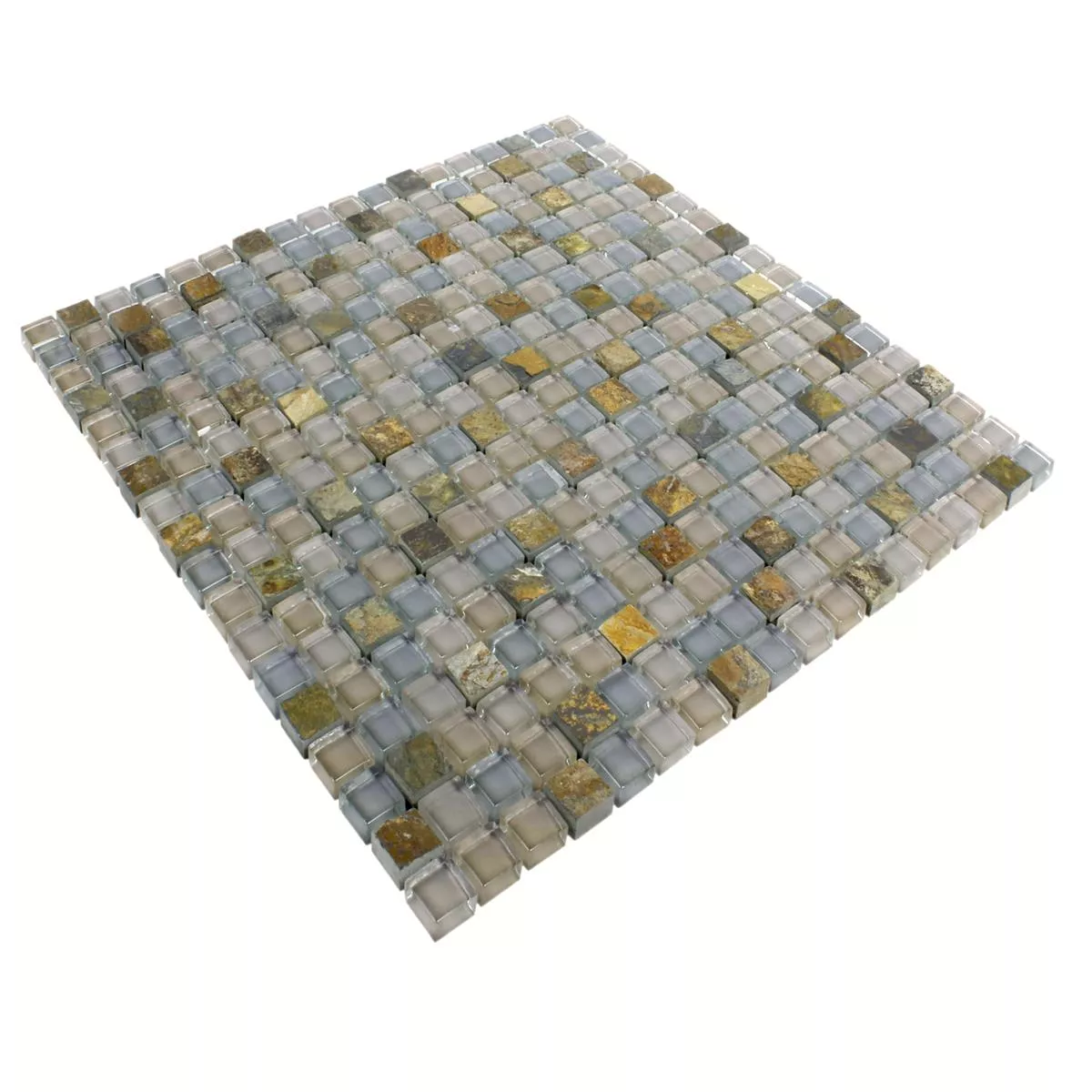 Mosaikkfliser Marmor Java Glassblanding Apollo Brun 15